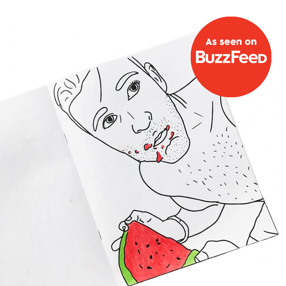 Bulk Order Custom Coloring Books  As seen on BuzzFeed – Color Me Book